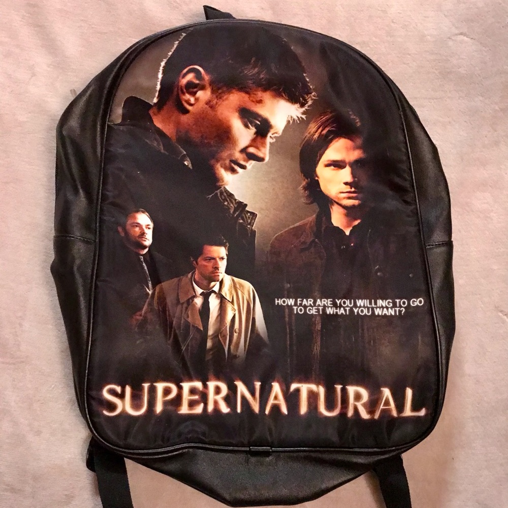 Supernatural Plastic Character Design Backpack